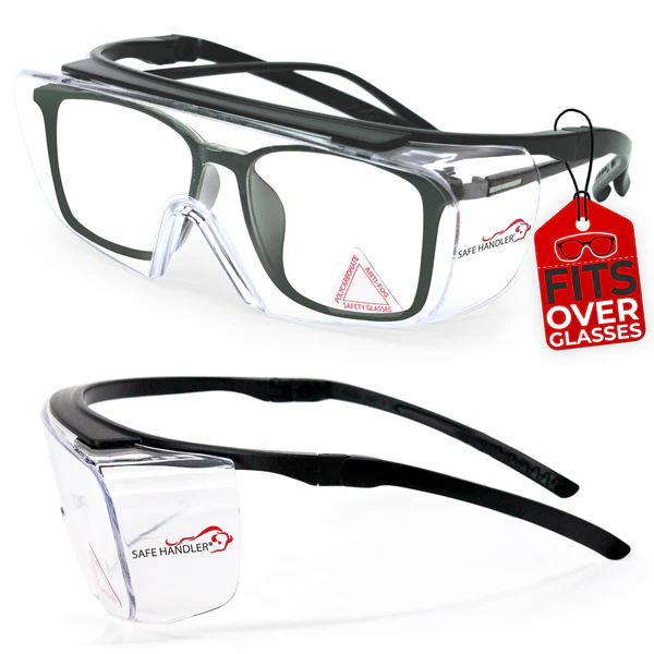 Duarte Premium Over Clear Safety Glasses