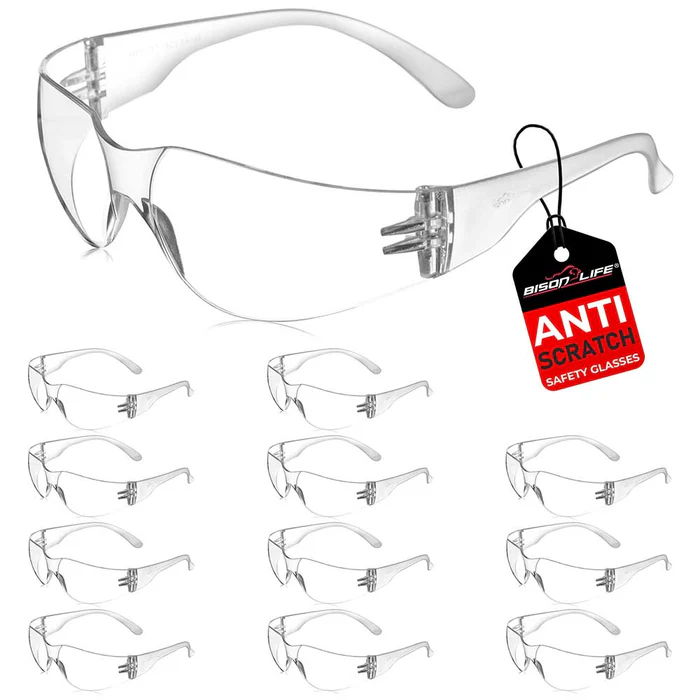 High-impact safety glasses